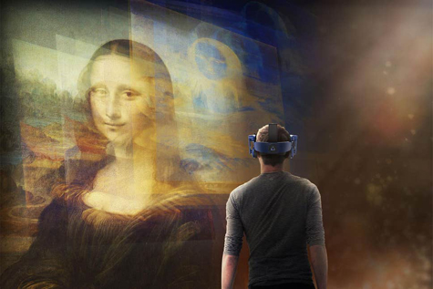 Mona Lisa találkozása a virtuális valósággal